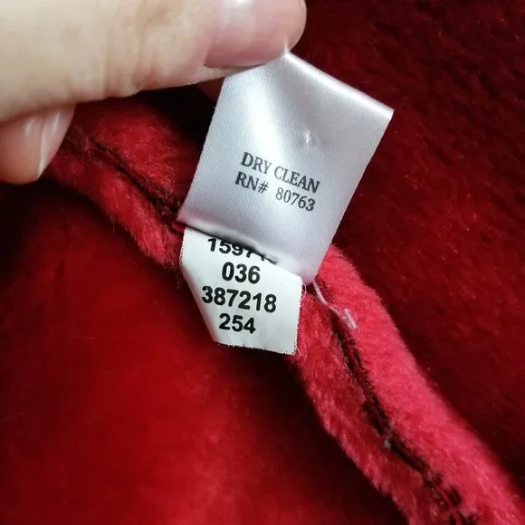 Sherpa Warm Suede Coat Size M - Picture 11 of 13